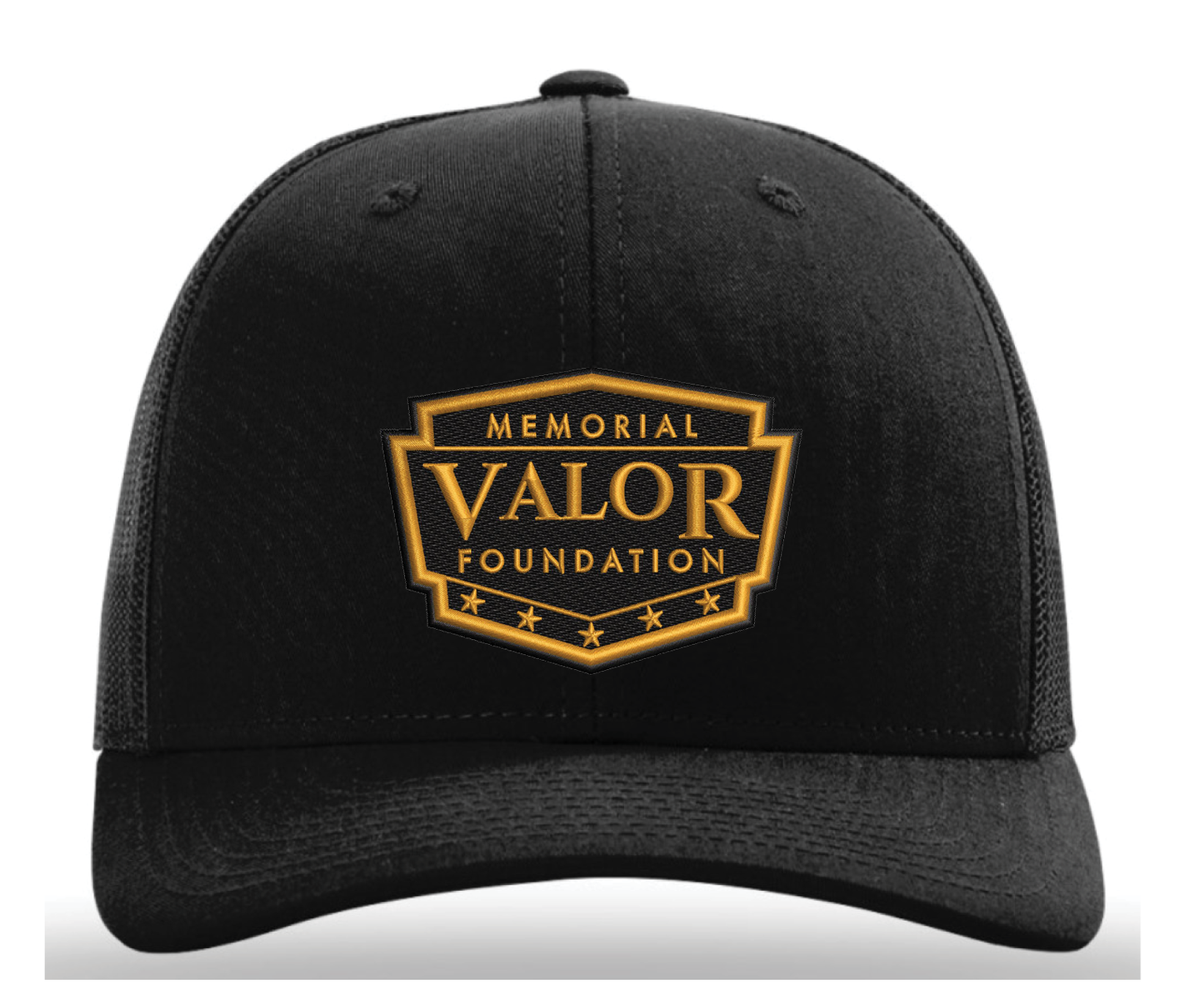 Memorial Valor Embroidered Hat (Black)